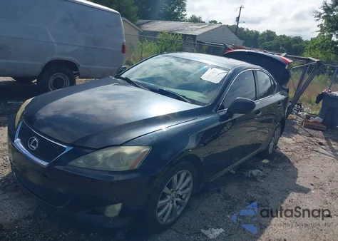 2006 Lexus Is 250 z USA, uszkodzony, nr VIN JTHCK262362007273